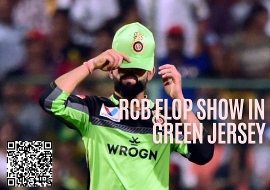 RCB in green jersey