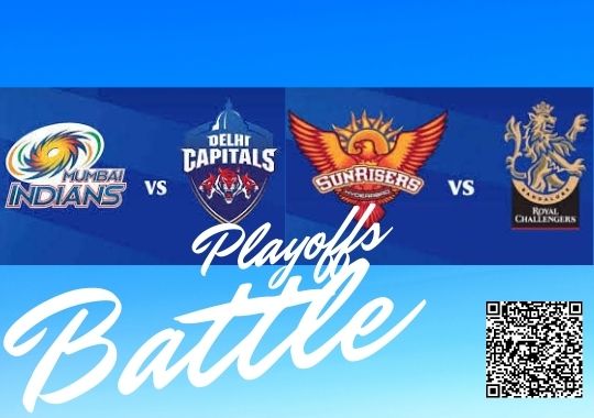 MI vs DC and SRH vs RCB battle for playoffs