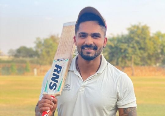 Sarthak Ranjan's explosive century with SRK champion